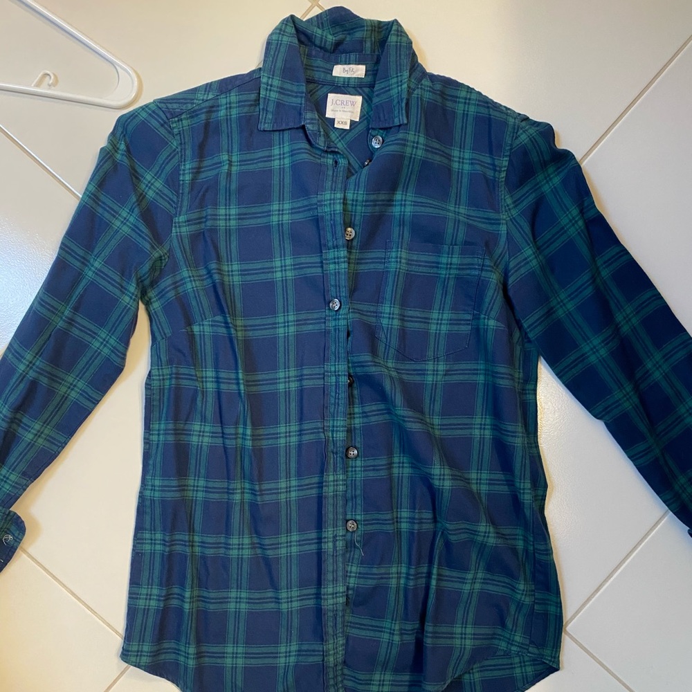 JCrew Boyfit Flannel